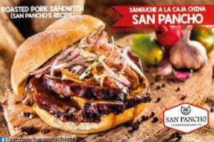 San Pancho Sandwiches Peruanos food