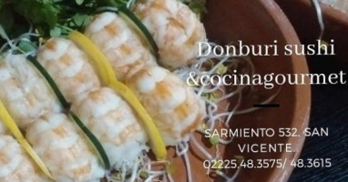 Donburi Sushi San Vicente food