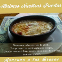 Manzano A Las Brasas food