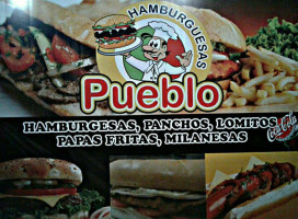 Pueblo Hamburguesas food