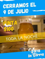 Viva La Birra Scc food