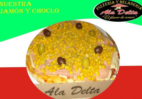 Pizzeria Y Heladería Ala Delta food