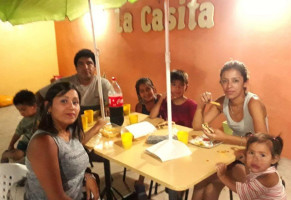 La Casita Panchería food