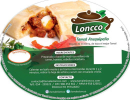 Loncco Tamal Arequipeño food