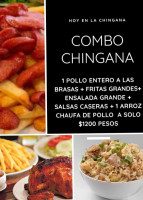 La Chingana food