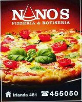 Nano's Pizzería Y Rotiseria food
