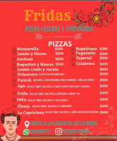 Fridas menu