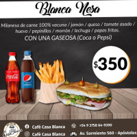 Cafe Casa Blanca food