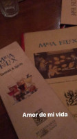 Maria Felix food