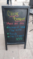 Chiche Bombón menu