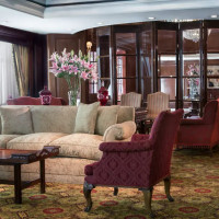 The Lobby Lounge At Ritz-carlton Santiago inside