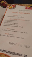 La Leñita menu