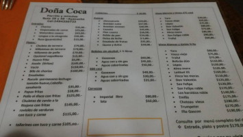 Doña Coca food