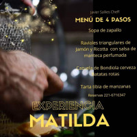 Matilda Casa Gourmet food