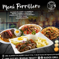 Rudos Grill food