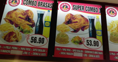 Las Brasas Chicken food