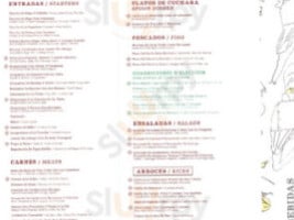 El Burladero menu