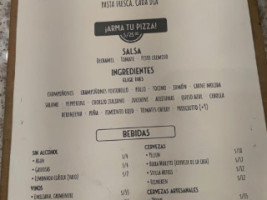 Pasta Canteen menu