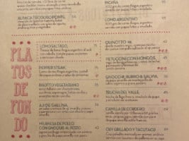 Mistura Grill Restaurant menu