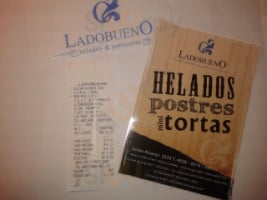 Ladobueno Helados Patisserie menu