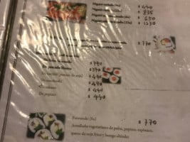 Rì Běn Liào Lǐ Ichisou menu