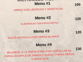 Pizzeria Victoria menu