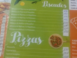 Pizza Mi Tata menu