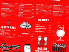 Cervelar Ramos Mejía menu