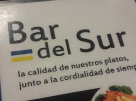 Del Sur menu