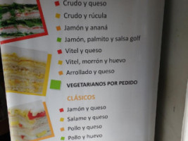 Rotiseria Tutti Quanti menu