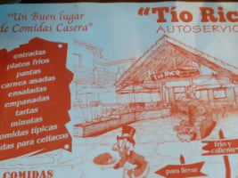 Tio Rico menu