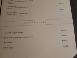 Amelí San Isidro menu