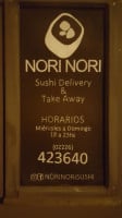 Nori Nori menu