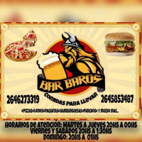 Barbaros Restobar Delivery Carta