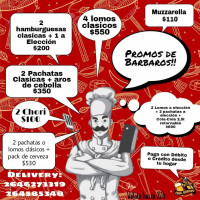 Barbaros Restobar Delivery Carte