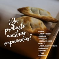 Piacenza Pizzas Empanadas menu