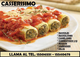 Casserisimo menu