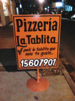 Pizzeria La Tablita menu