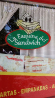 La Esquina Del Sandwich menu