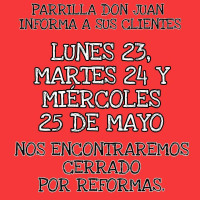 Parrilla Don Juan Speisekarte