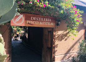 Destileria Mistral, Pisco Elqui outside