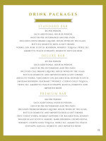 Aeroposta Restó menu