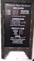 Rojo y Negro menu