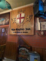 The English Pub menu