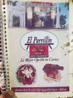 El Parrillin Carte