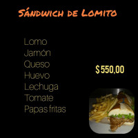Panchería Carrusel menu