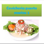 Cevichería Puerto Marino menu