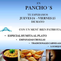 Pancho's Parrilla Carta