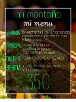 Montaña Carte