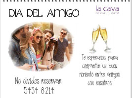 La Cava Resto+café Carte